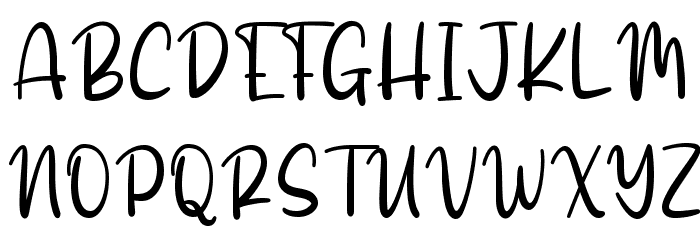 Rainbow Dream Font UPPERCASE