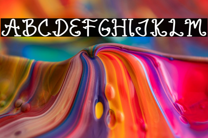 Rainbow Flower Example 2