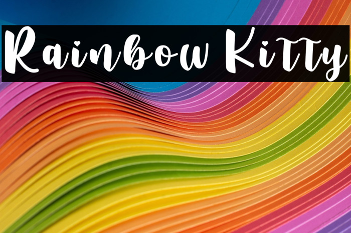 Rainbow Kitty Example 1