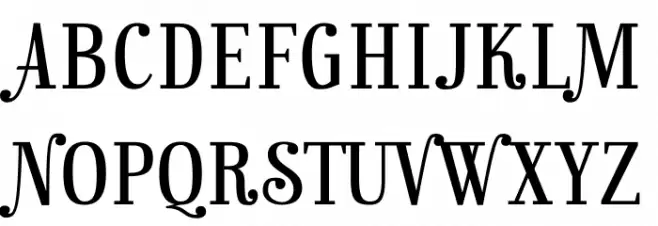 Rainbow Mansion lining figures Schriftart Groß