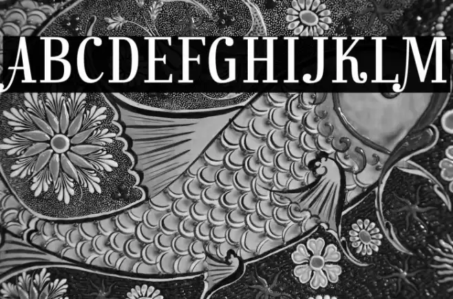 Rainbow Mansion Font examples