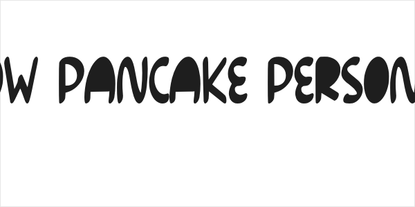 Rainbow Pancake Personal Use Logo