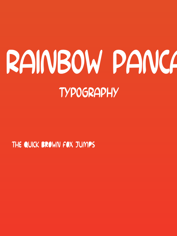 Rainbow Pancake Personal Use Poster