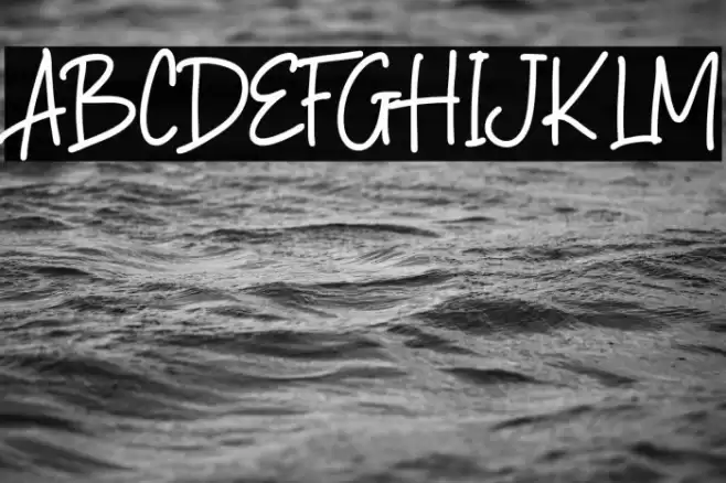 Rainbow Paper Font examples