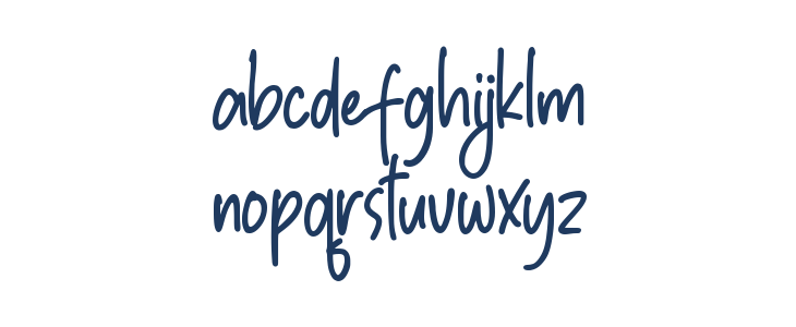 Rainbow Paper Lowercase