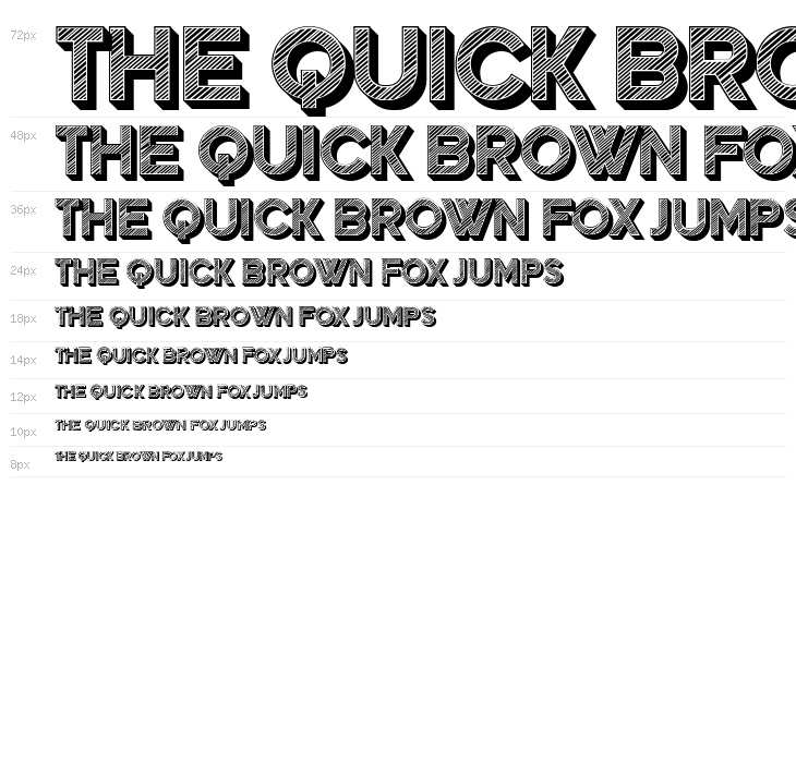 Rainbow Regular Waterfall