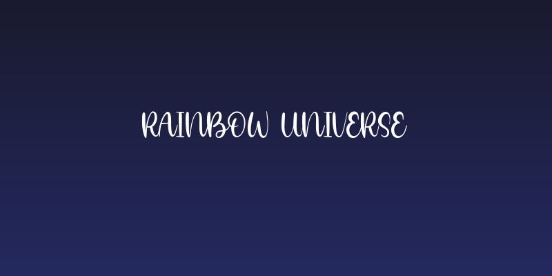 Rainbow Universe Social Header