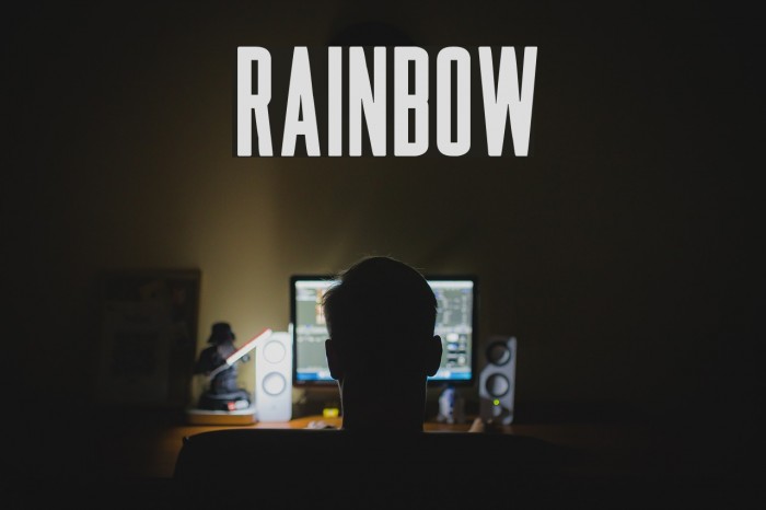 Rainbow Font examples
