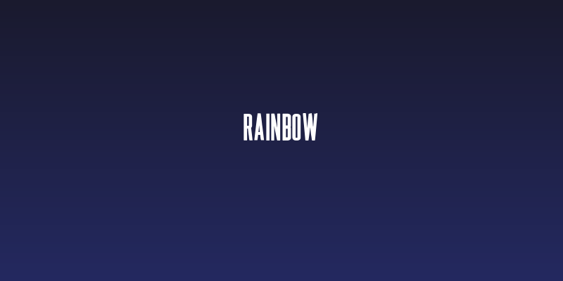 Rainbow Social Header