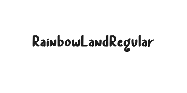 RainbowLandRegular Logo
