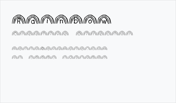 Rainbow Business Card