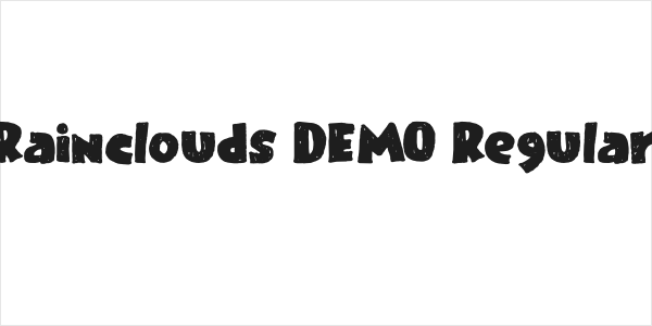 Rainclouds DEMO Regular Logo