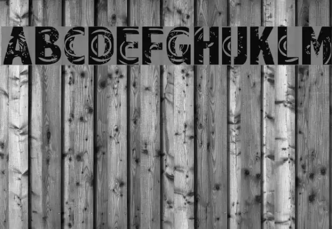 Raindrop Splash Font examples