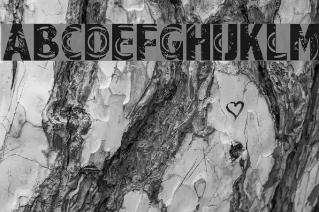 Raindrop Splash Font examples