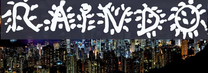Raindrops Font examples