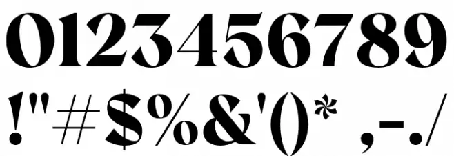 Rainesta-Black DEMO Font OTHER CHARS