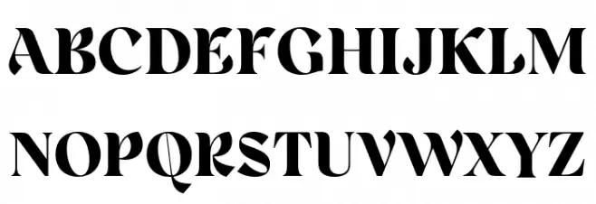 Rainesta-Black DEMO Schriftart Groß