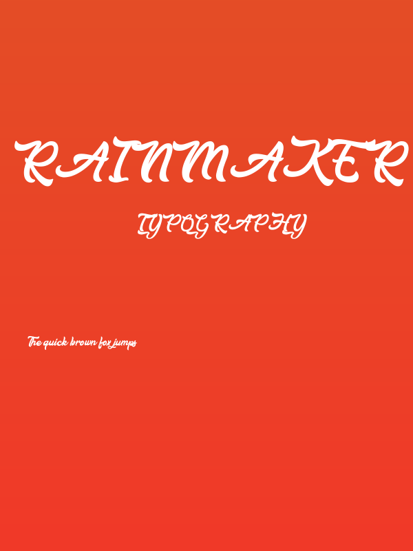 Rainmaker in the Shadow Poster