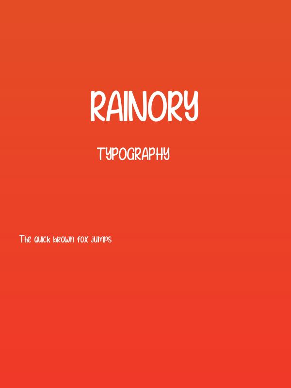 Rainory Poster
