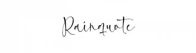 Rainquote  Descarca Fonturi Gratis