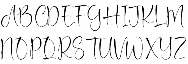 Rainquote 字体 大写