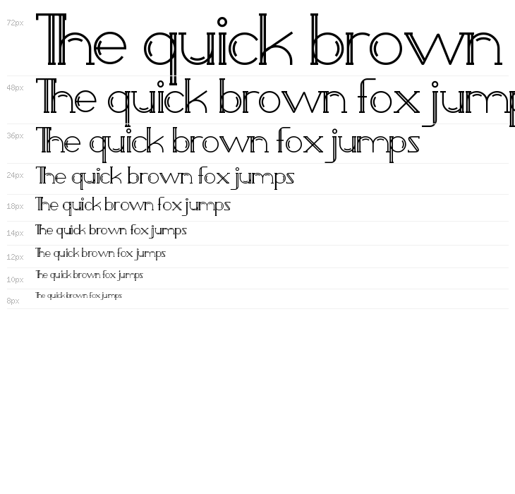 Rainray Demo Serif Waterfall