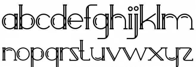 Rainray Demo Serif 字体 小写