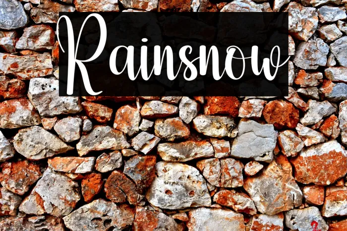 Rainsnow Example 3