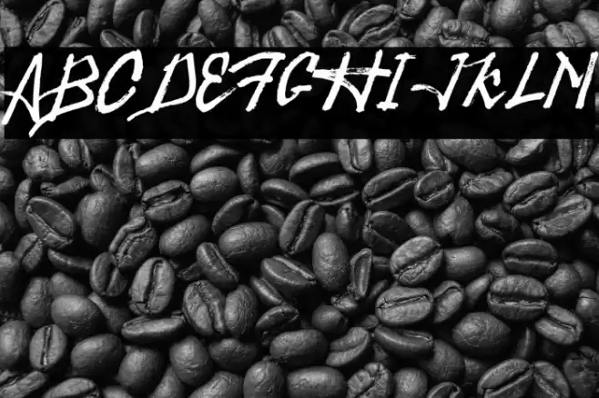 Raintake Font examples