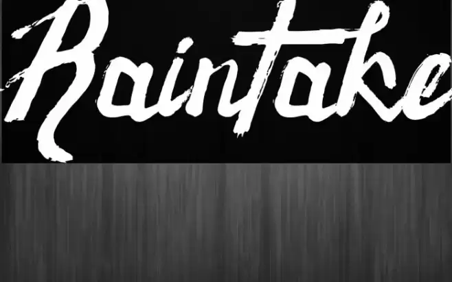 Raintake Font examples