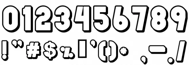 Rainy Days Font OTHER CHARS