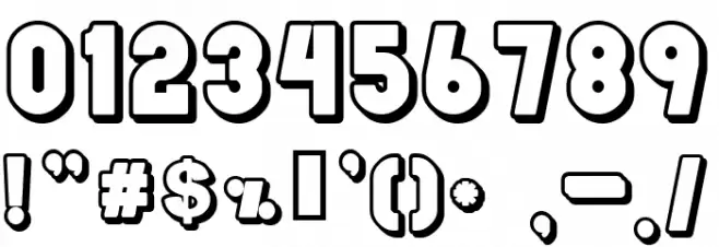 Rainy Days Font OTHER CHARS