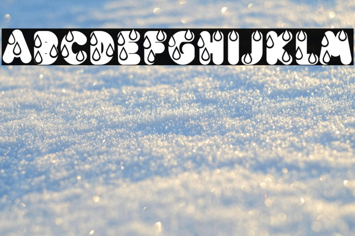 Rainy Font Bold Example 1