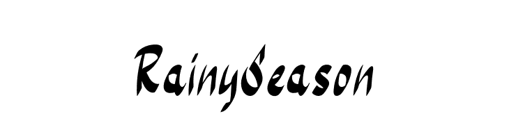 Rainy Season  免费字体下载