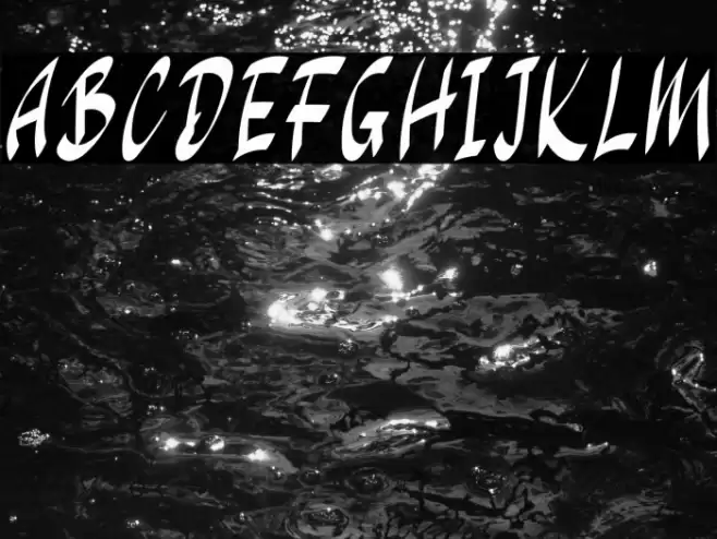 Rainy Season Font examples