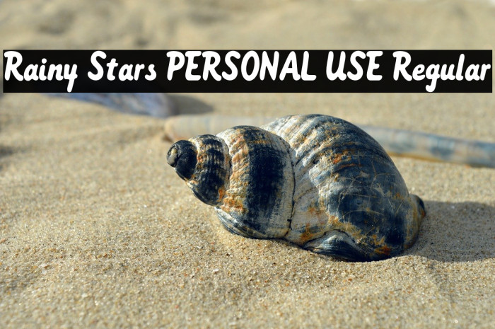 Rainy Stars PERSONAL USE Regular Example 3