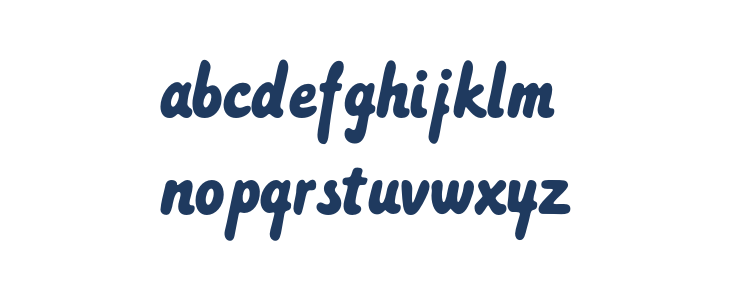 Rainy Stars PERSONAL USE Regular Lowercase