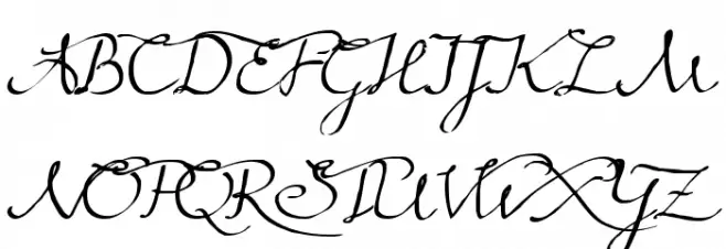 Rainy Wind Schriftart Groß