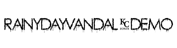 RainyDayVandal-Demo  Fuentes Gratis Descargar