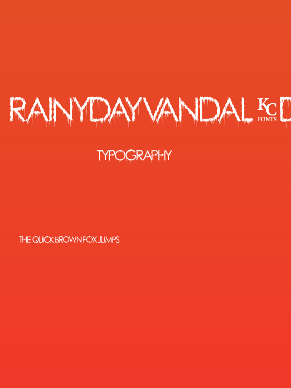 RainyDayVandal-Demo Poster