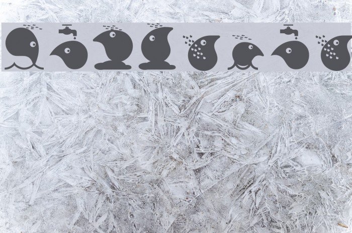 RainyDay Font examples
