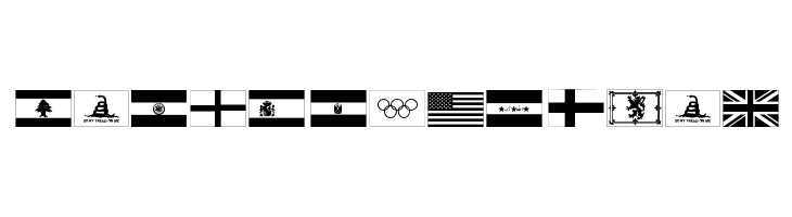 Raise Your Flag  Free Fonts Download