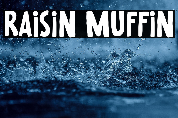 Raisin Muffin Example 3