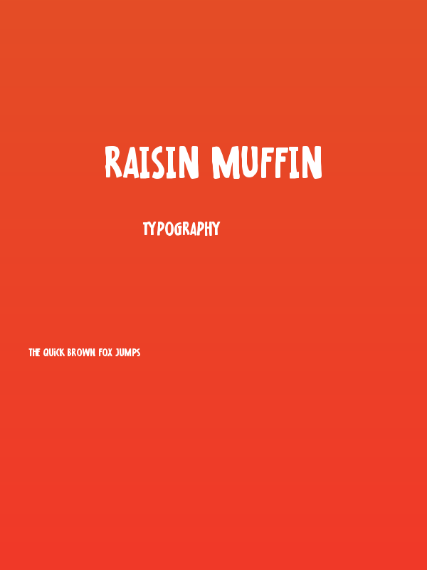 Raisin Muffin Poster