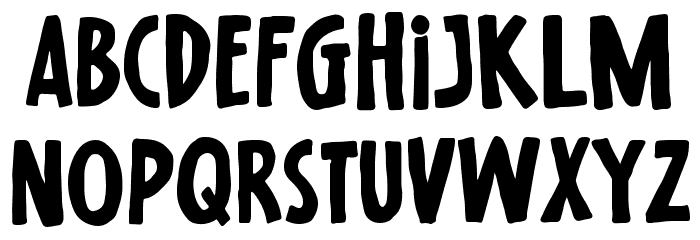 Raisin Muffin Font LOWERCASE