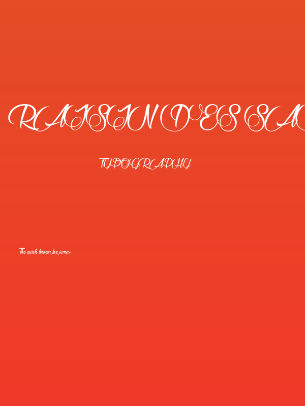 Raisin des Sables_PersonalUseOnly Poster