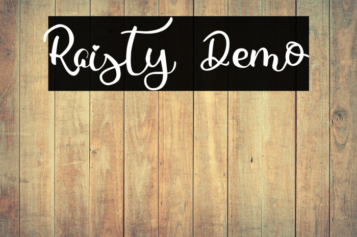Raisty Demo Example 2
