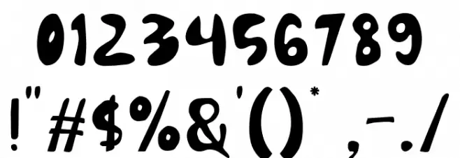 Raits Therma Demo Regular Font OTHER CHARS