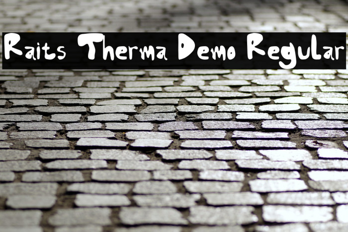 Raits Therma Demo Regular Example 2