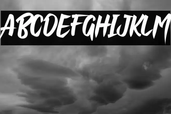 Raizen Anthem Font examples